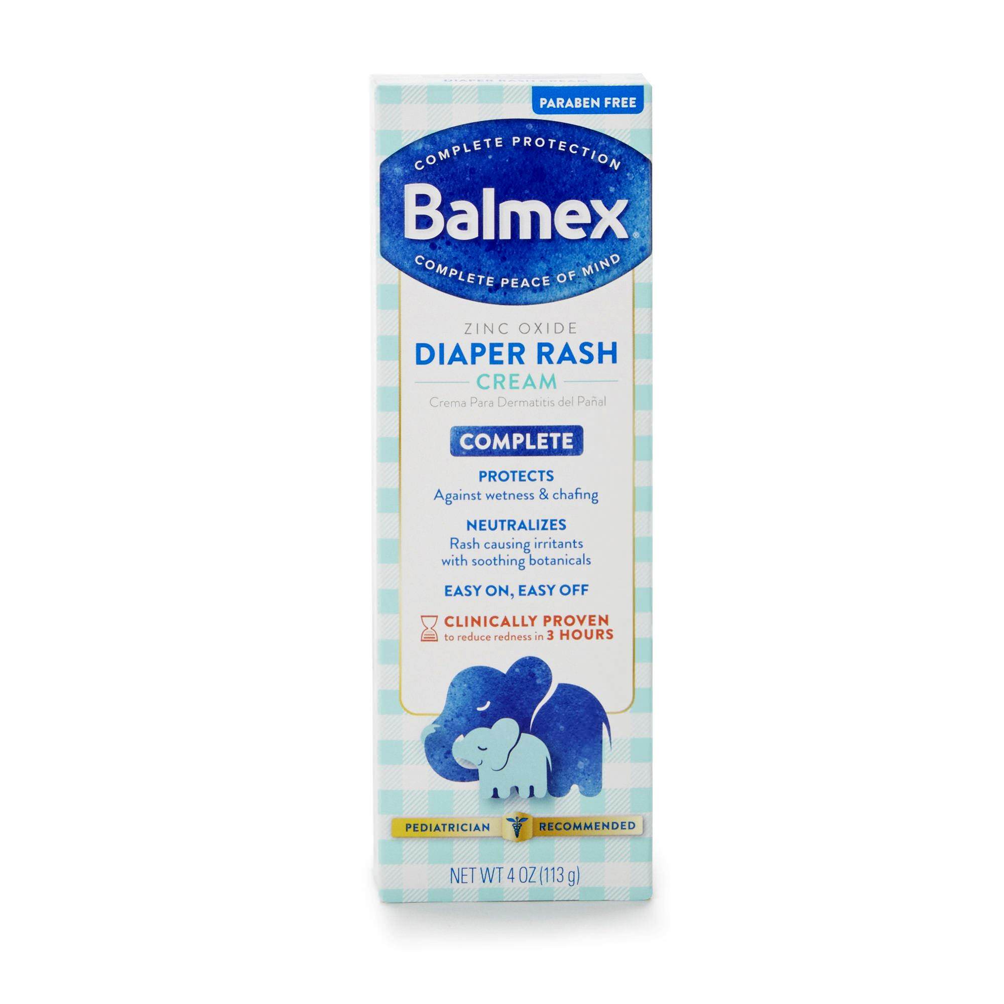 Balmex Zinc Oxide Diaper Rash Treatment Cream - Case of 24 thumbnail 3