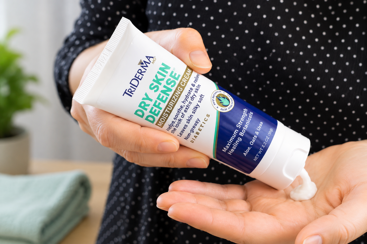 TriDerma MD Diabetic Dry Skin Defense Healing Cream