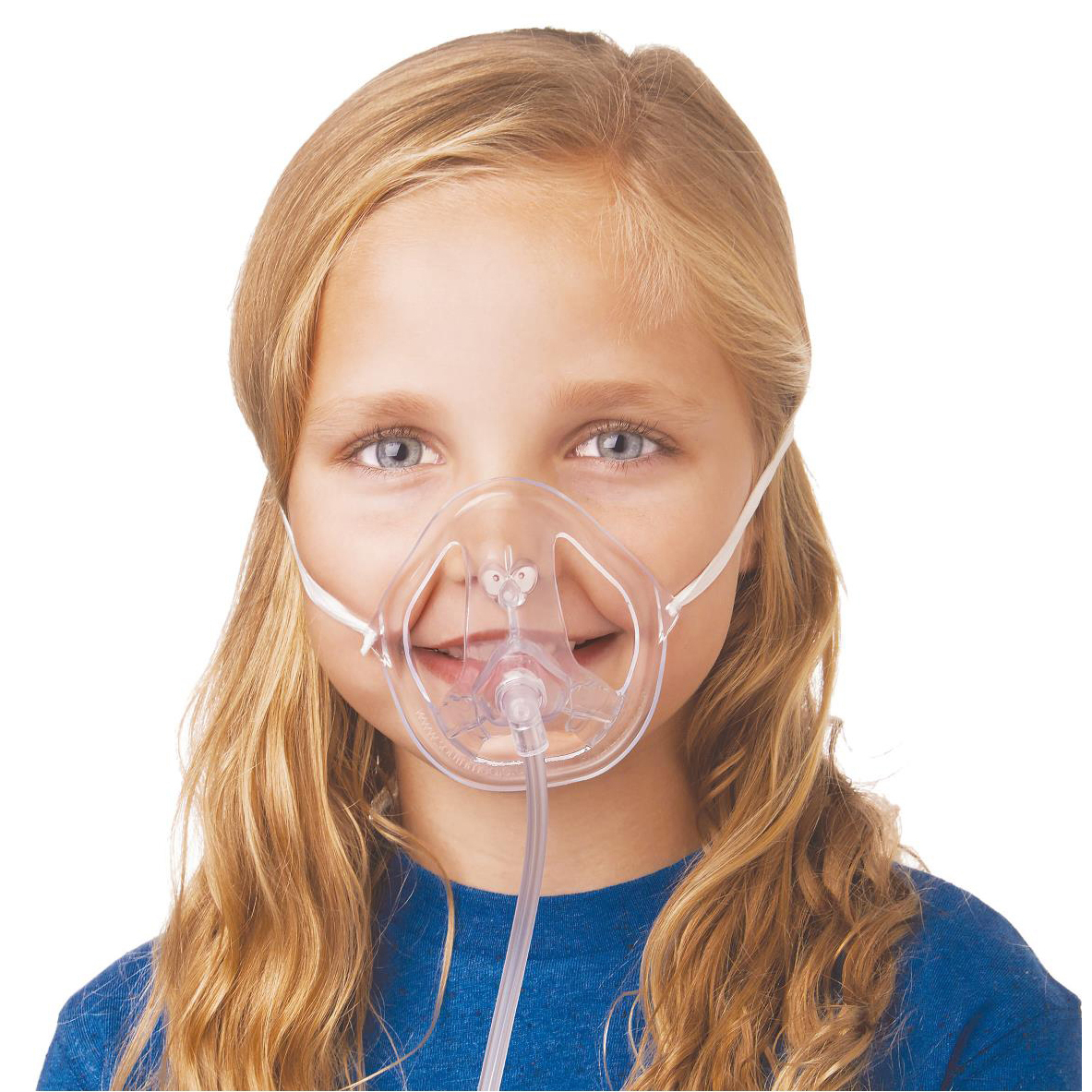 Medline OxyMask Adult Plus Oxygen Mask, 7' Tubing thumbnail 2