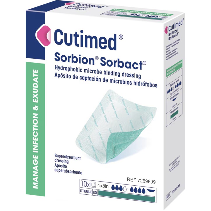 Cutimed Sorbion Sorbact Super Absorbent Dressing thumbnail 2