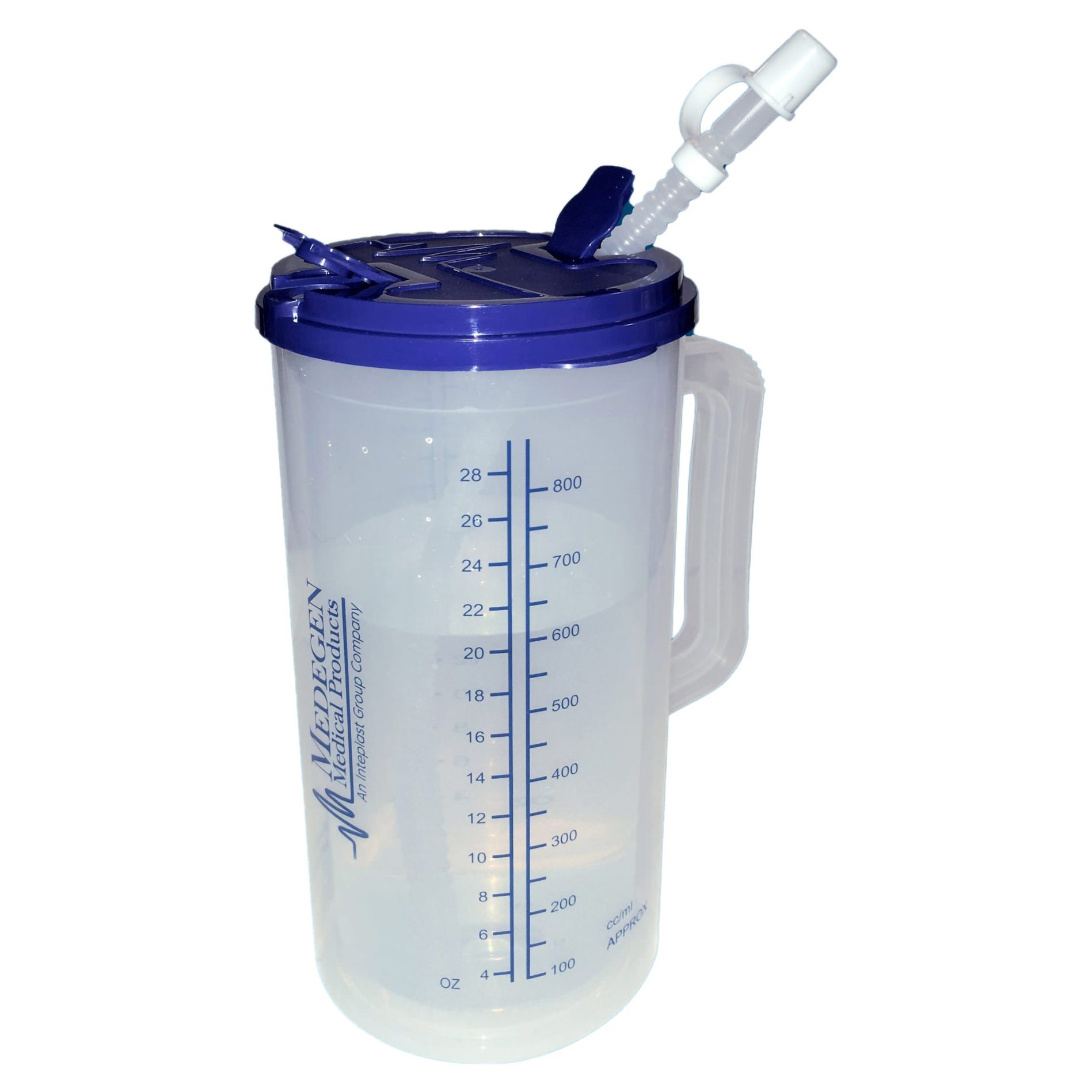 Medegen Clear Cup Reusable Insulated Drinking Mug,  32 oz thumbnail 1