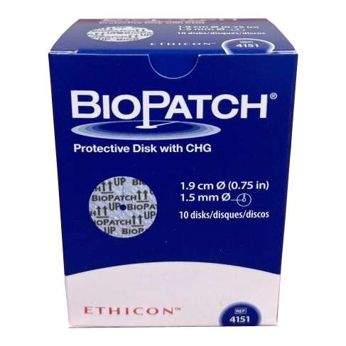 Biopatch Antimicrobial Protective Disc with CHG (Chlorhexidine Gluconate) thumbnail 2