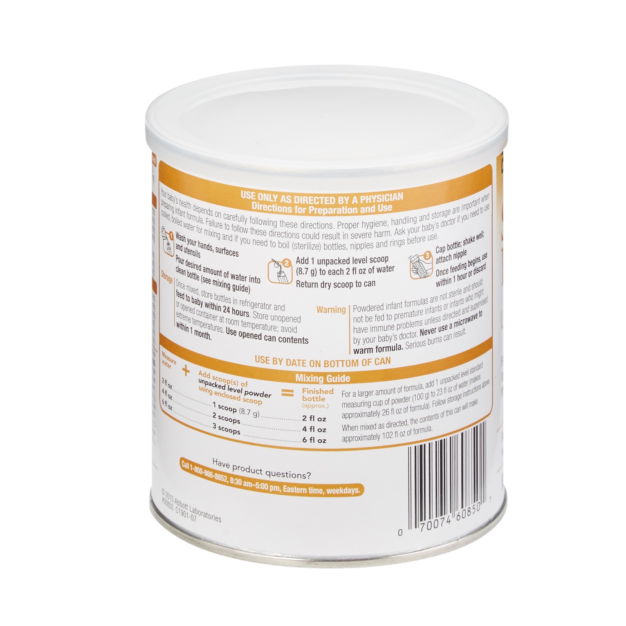 Similac PM 60-40 Low Iron Infant Formula, Powder thumbnail 3