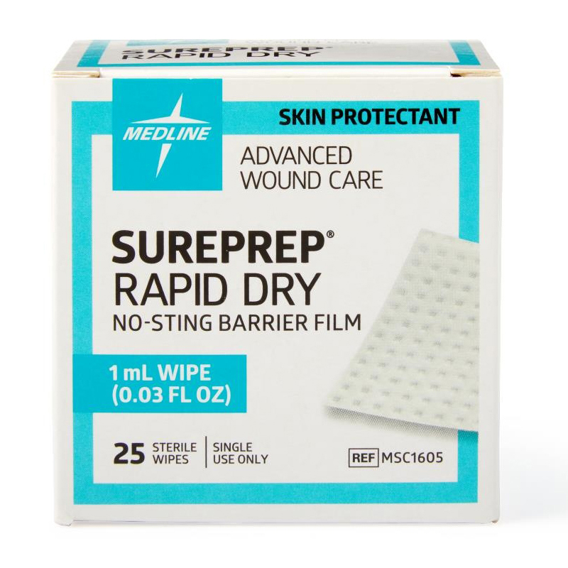 Sureprep Rapid Dry No-Sting Barrier Film Wipe thumbnail 2