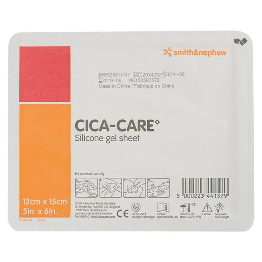 cica Cica-Care Self-adhesive Gel Sheet | Silicone Dressings
