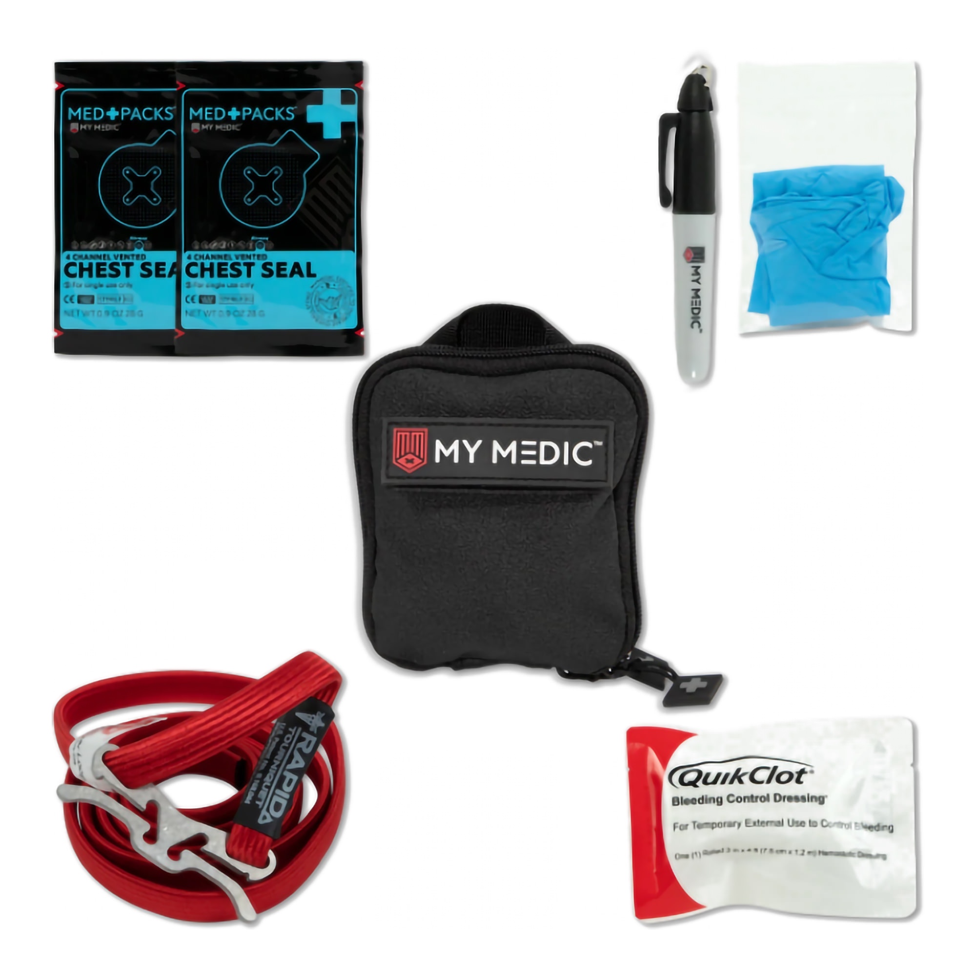 My Medic Everyday Carry First Aid Kit 2 x 4-3/4 x 5-1/4 Inch thumbnail 5