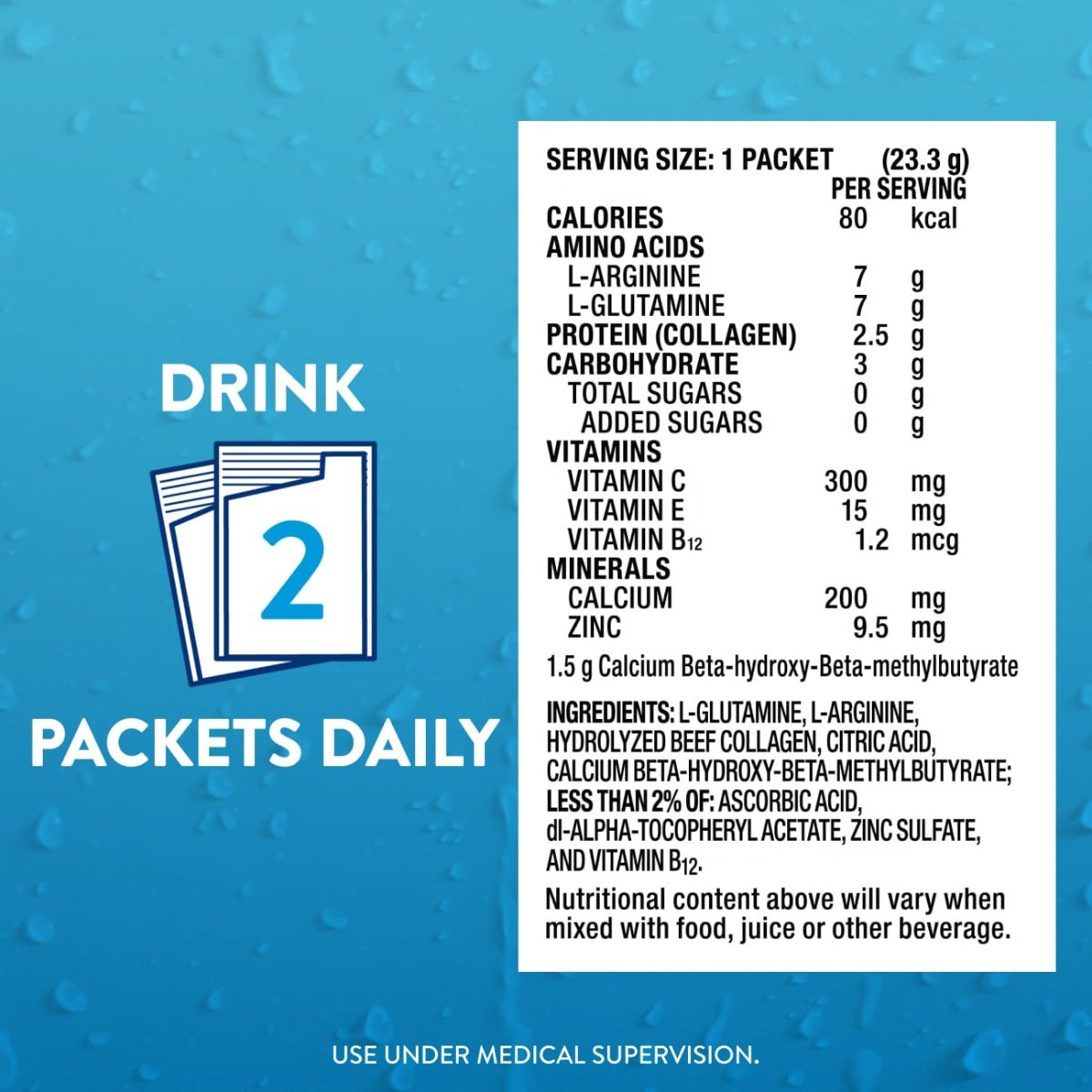 Juven Arginine and Glutamine Supplement, Powder thumbnail 3