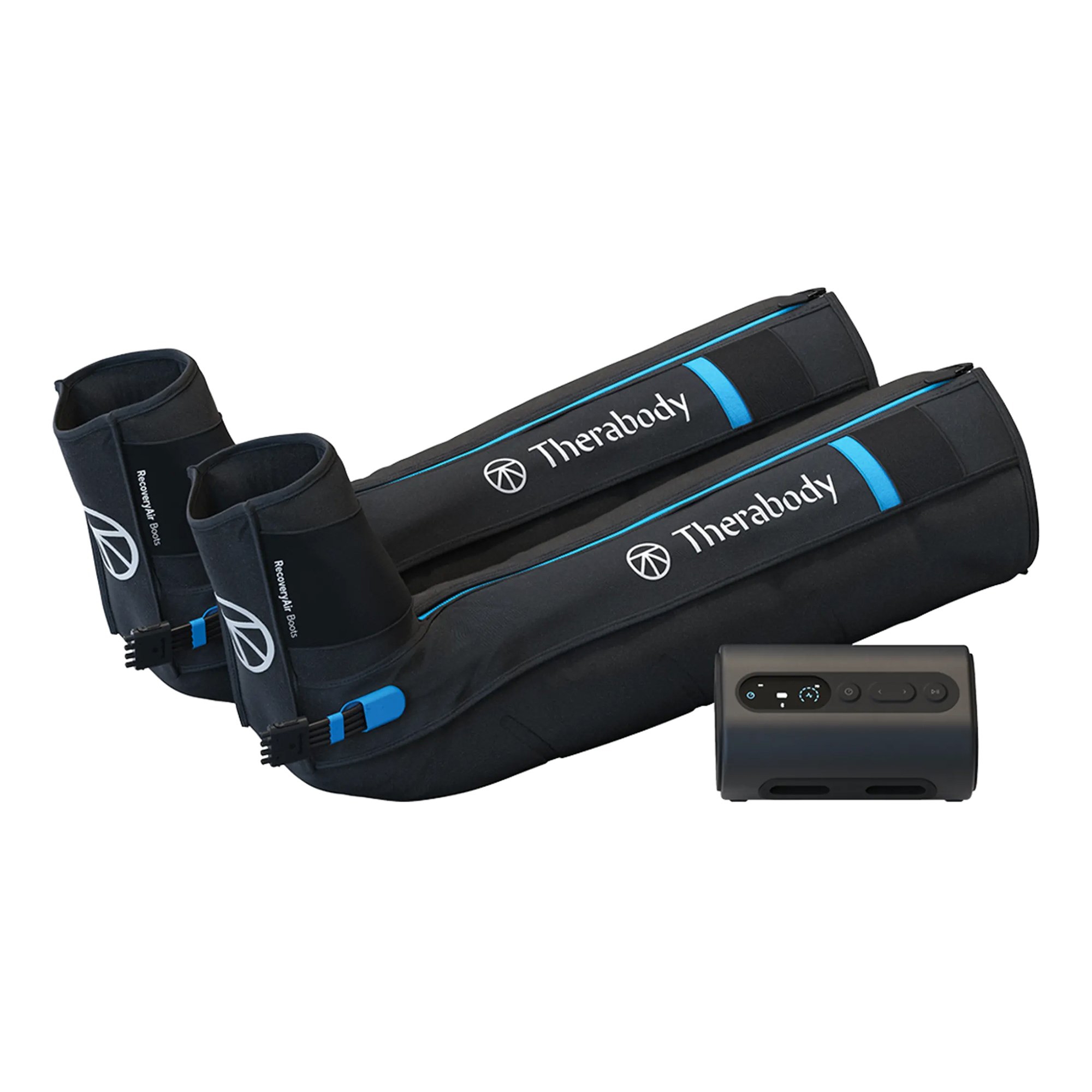 Therabody RecoveryAir Prime Compression Massage Boot & Pump, Black thumbnail 2