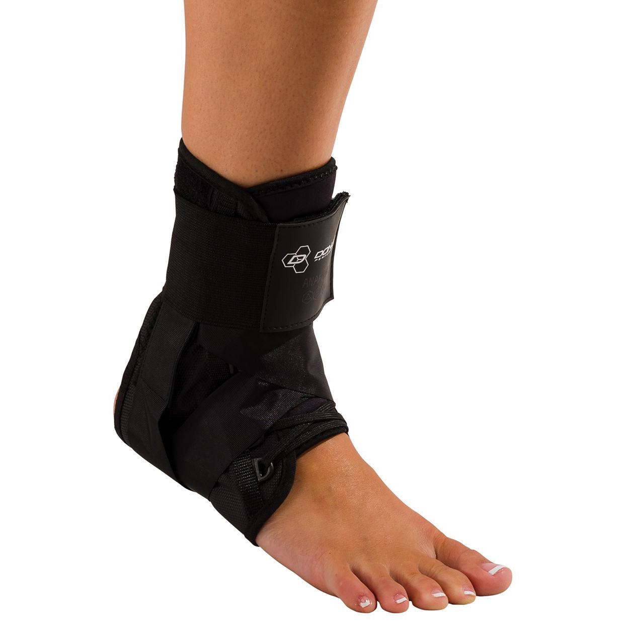 DonJoy Anaform Lace-Up Ankle Brace, Black thumbnail 2