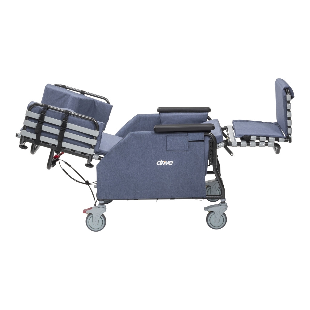 Drive Medical Rose Comfort Max tilt and recline chair with casters thumbnail 3