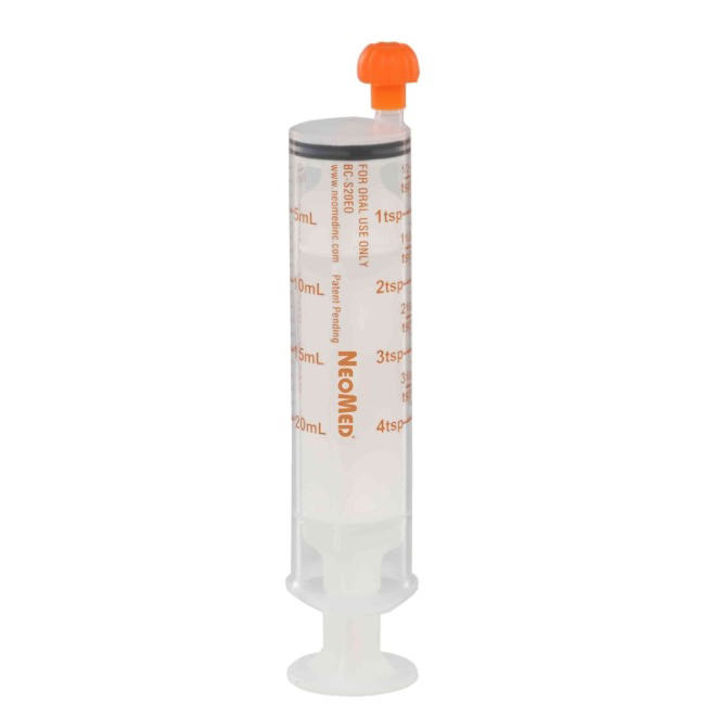 NeoMed Oral Medication Syringe, Clear Barrel thumbnail 1