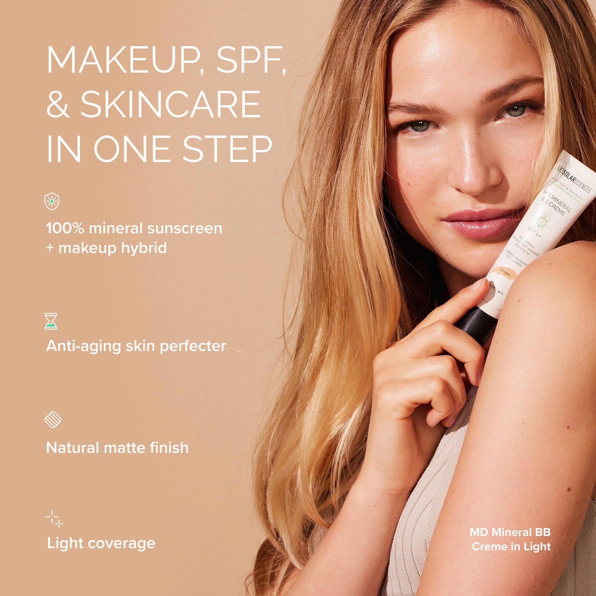 MDSolarSciences MD Mineral BB Creme SPF 50, 1.23 oz thumbnail 3