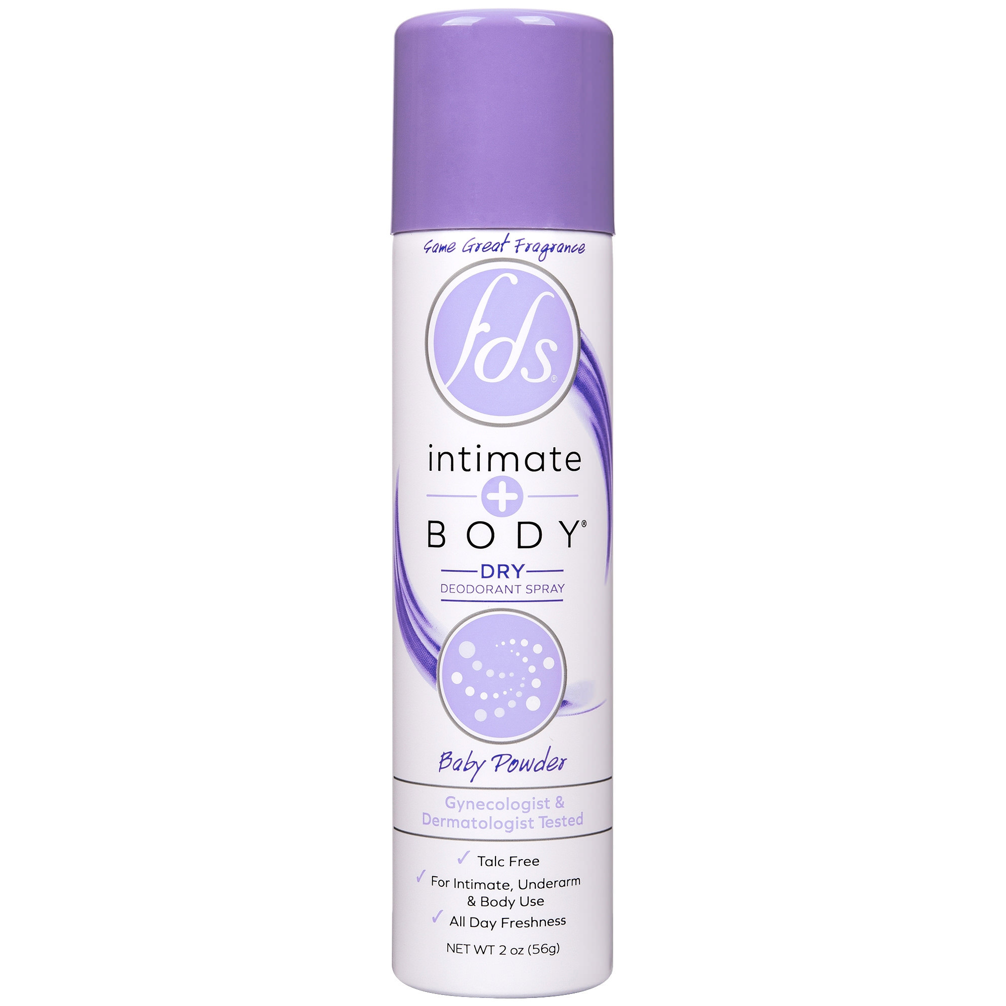 Intimate Body Dry Deodorant Spray, 2 oz - 1 Each - Main image