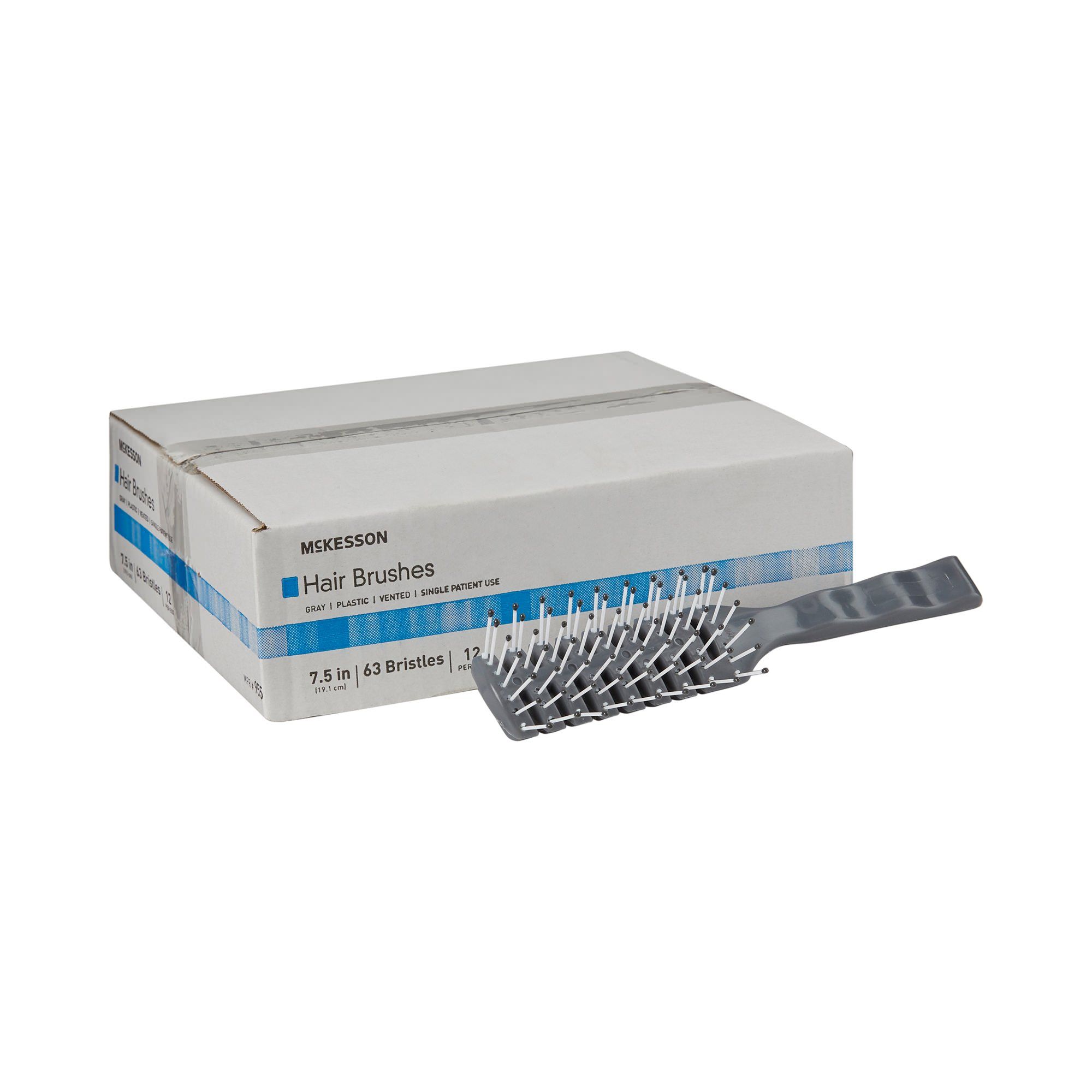 McKesson Hairbrush, 7.7 Inch - Box of 12 - Main image