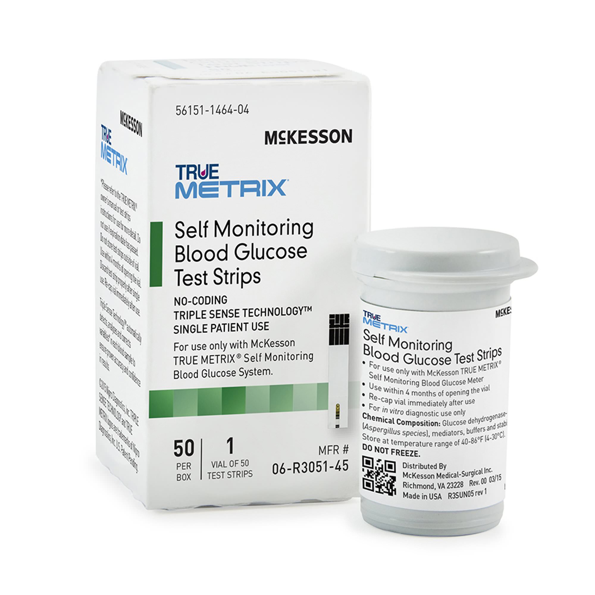 TRUE Metrix Self Monitoring Blood Glucose Test Strips thumbnail 1
