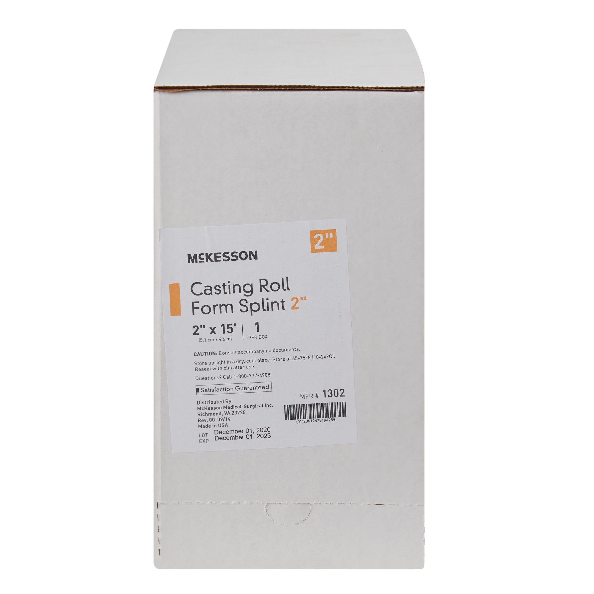McKesson Padded Splint Roll White NonSterile thumbnail 2
