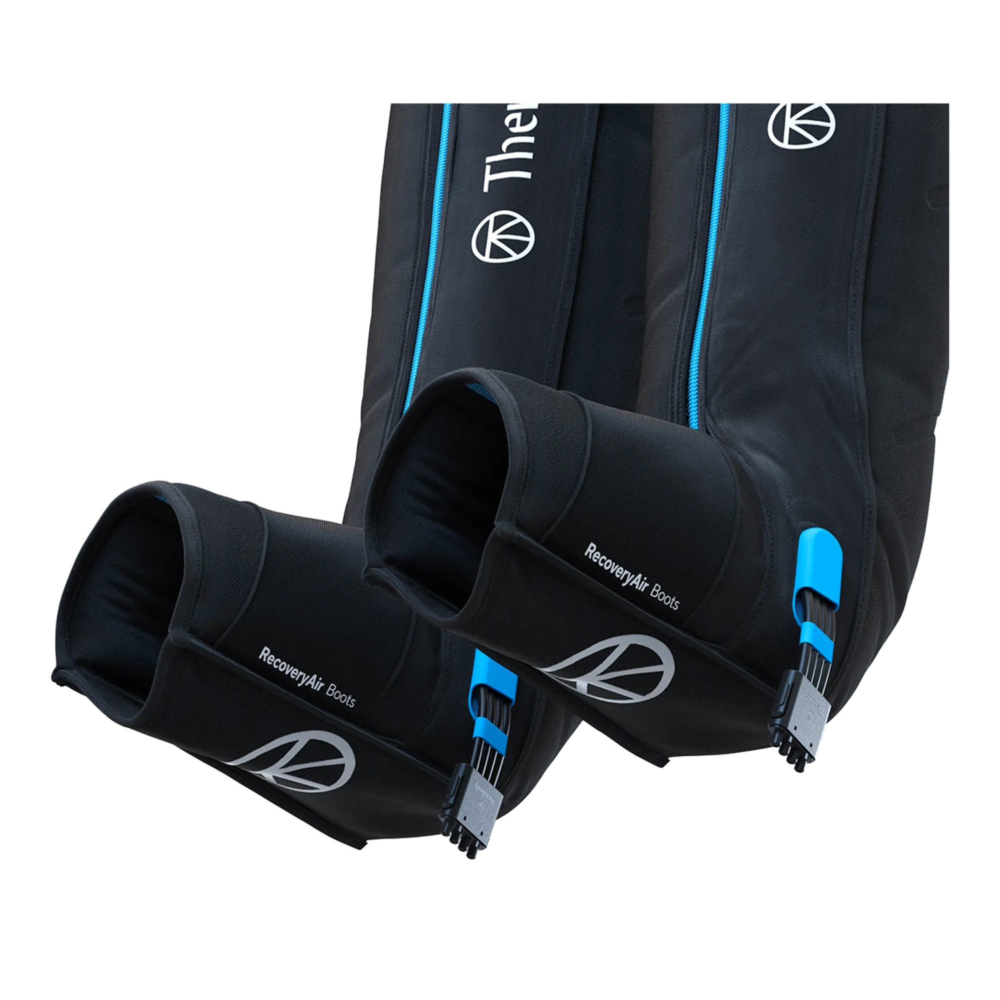 Therabody RecoveryAir Prime Compression Massage Boot & Pump, Black thumbnail 3