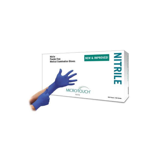 Micro-Touch Nitrile Exam Gloves thumbnail 1
