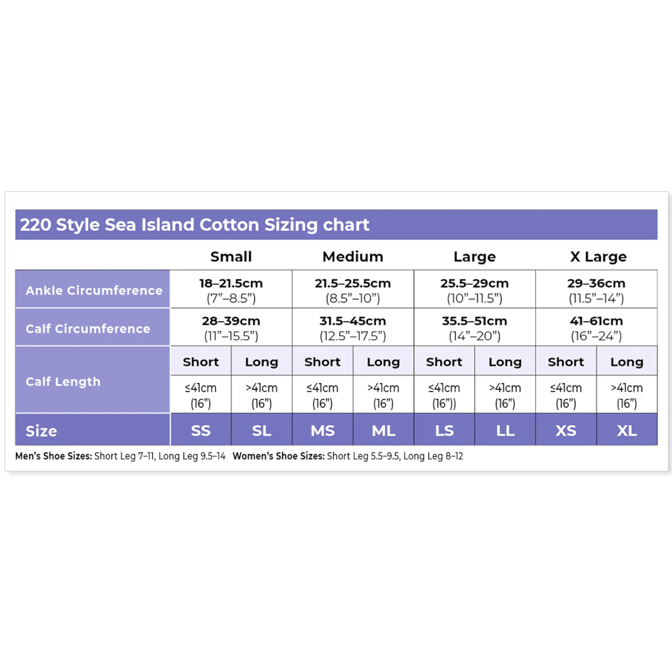 Sigvaris Zurich Sea Island Cotton Calf High 20-30mmHg Compression Socks thumbnail 2