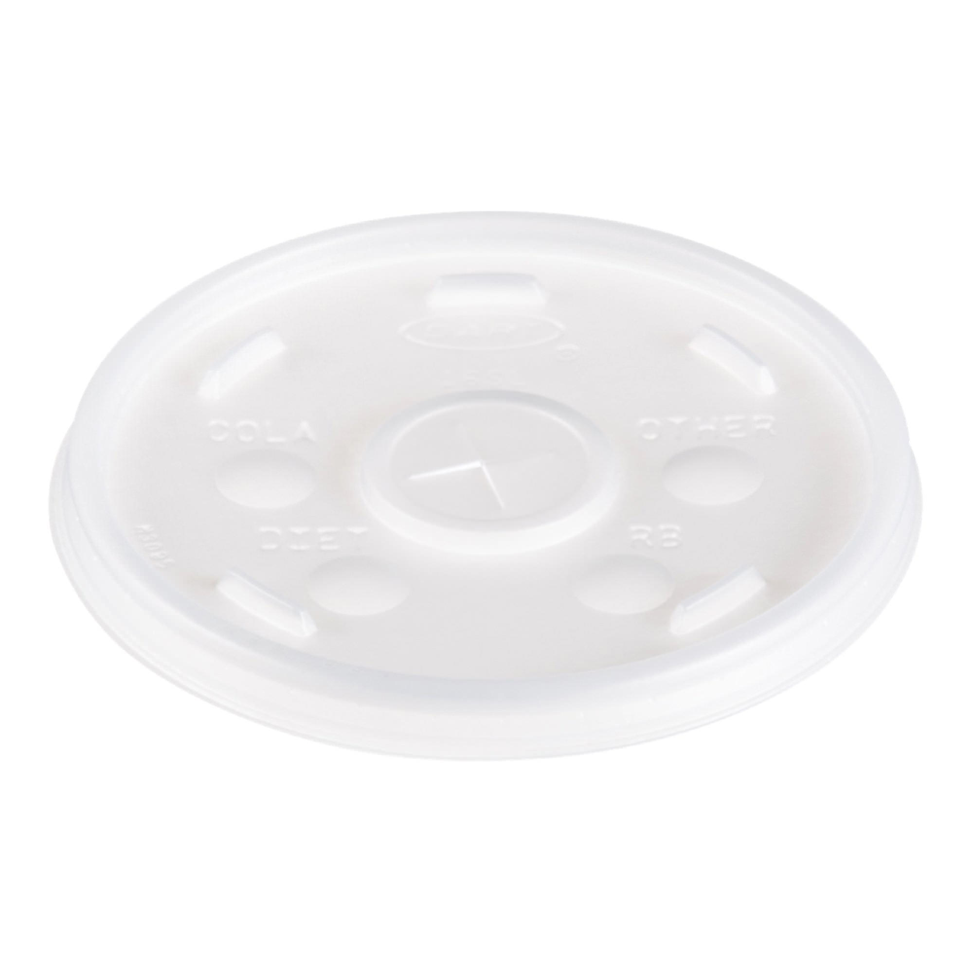 Dart 16/20 oz Translucent Disposable Drinking Cup Lid thumbnail 1