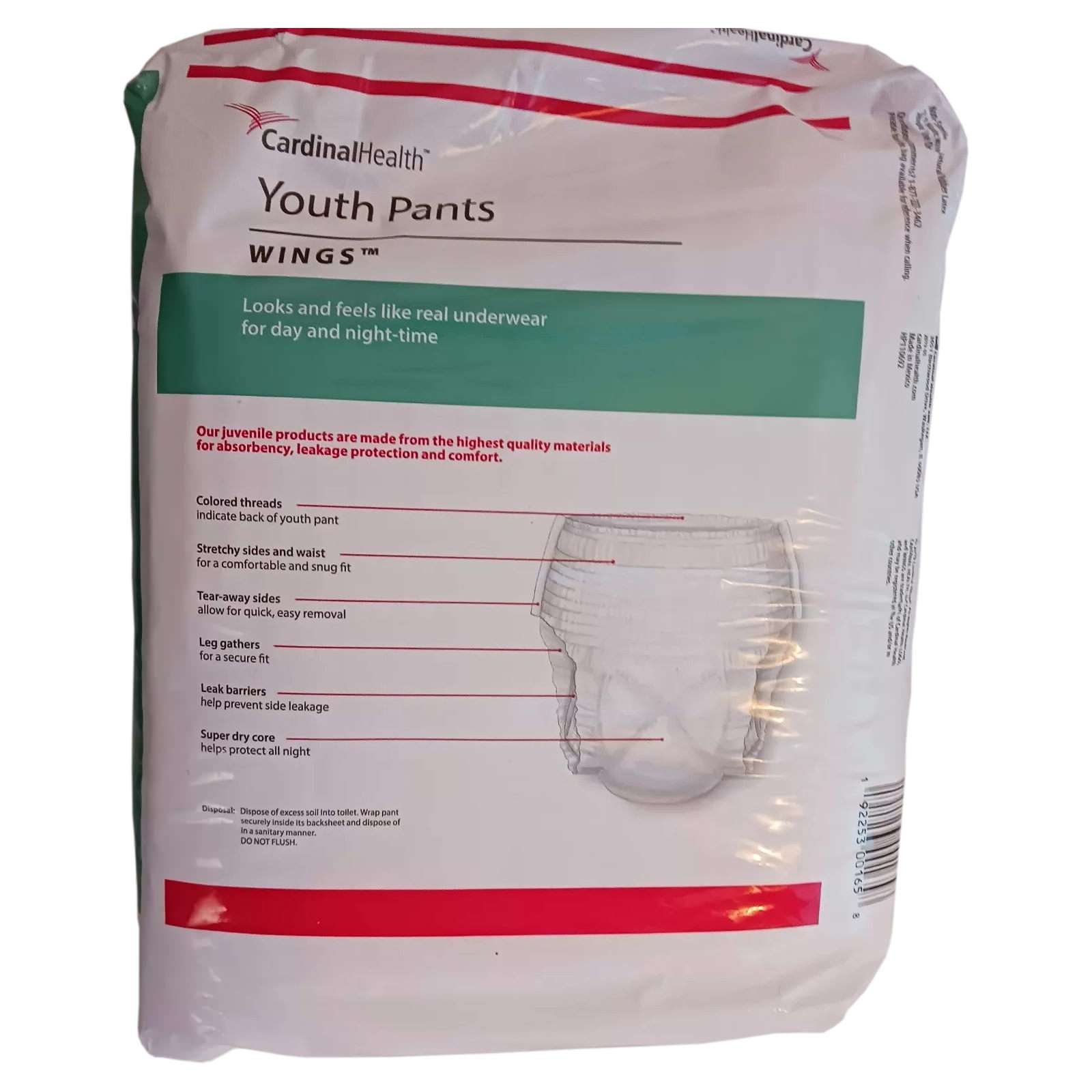 Cardinal Health Wings Youth Pants thumbnail 2