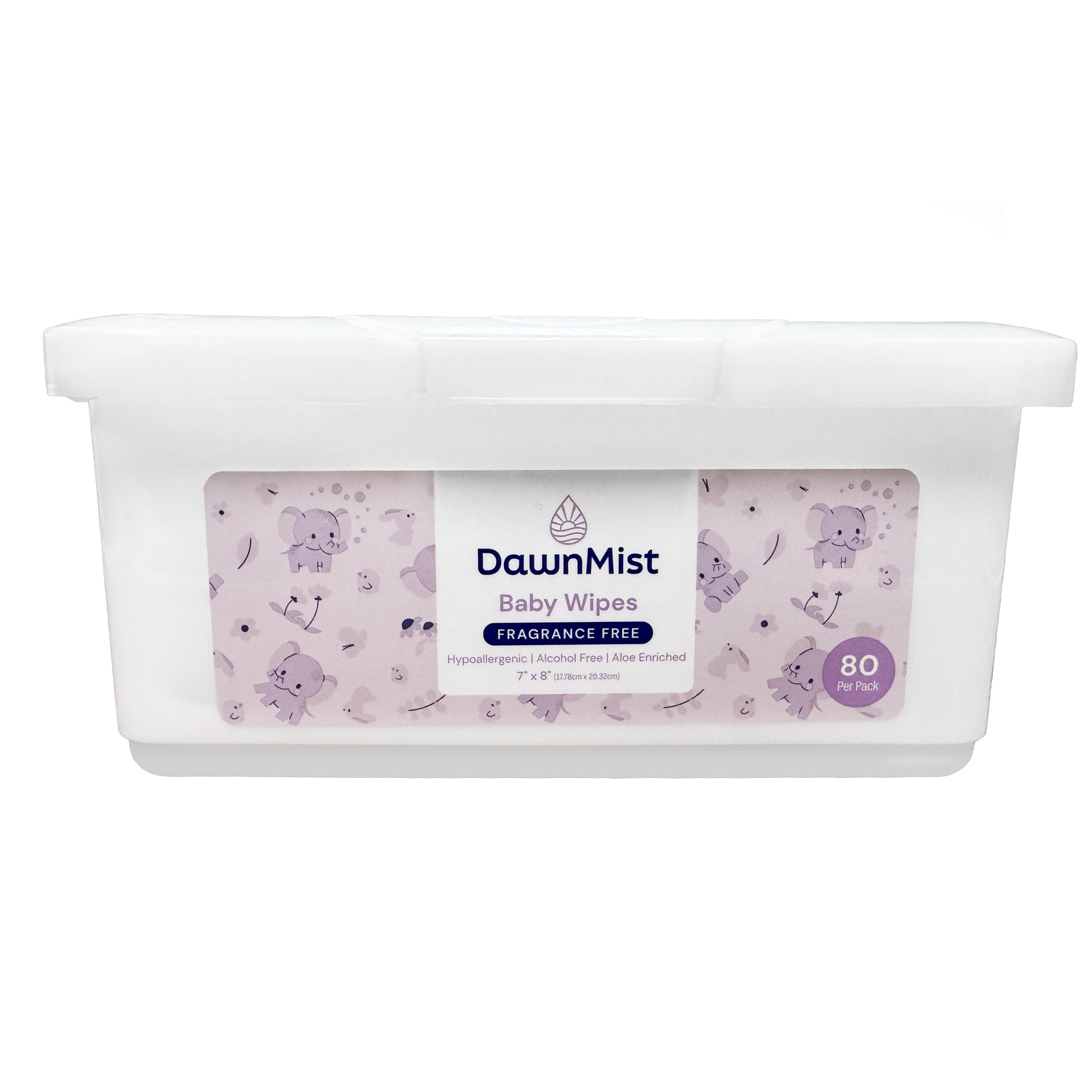 DawnMist Baby Wipes with Aloe and Lanolin - Main image