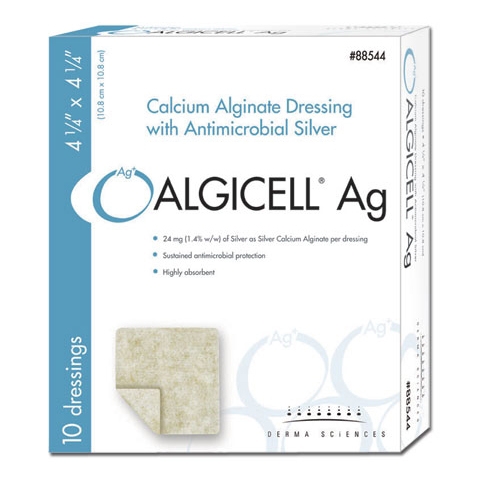 Algicell Ag Silver Calcium Alginate Wound Dressings thumbnail 2