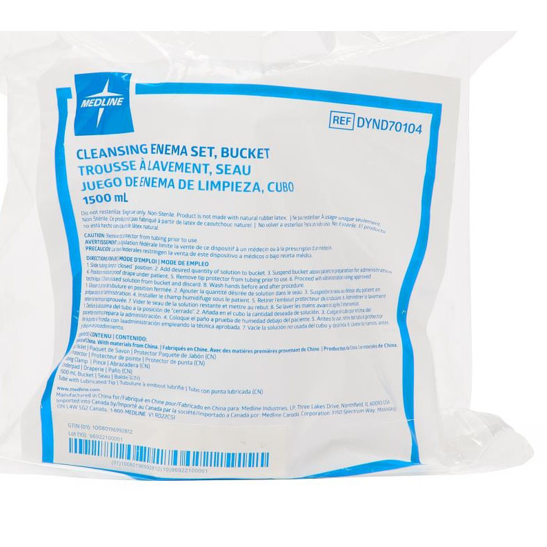 Medline Enema Bucket Set thumbnail 2