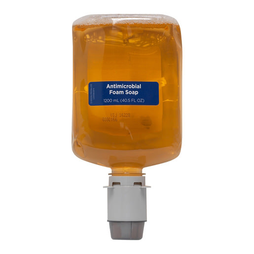 Paciic Blue Ultra Antimicrobial Soap Foaming Dispenser Refill Bottle, Citrus, 1200 mL - Case of 4 - Main image