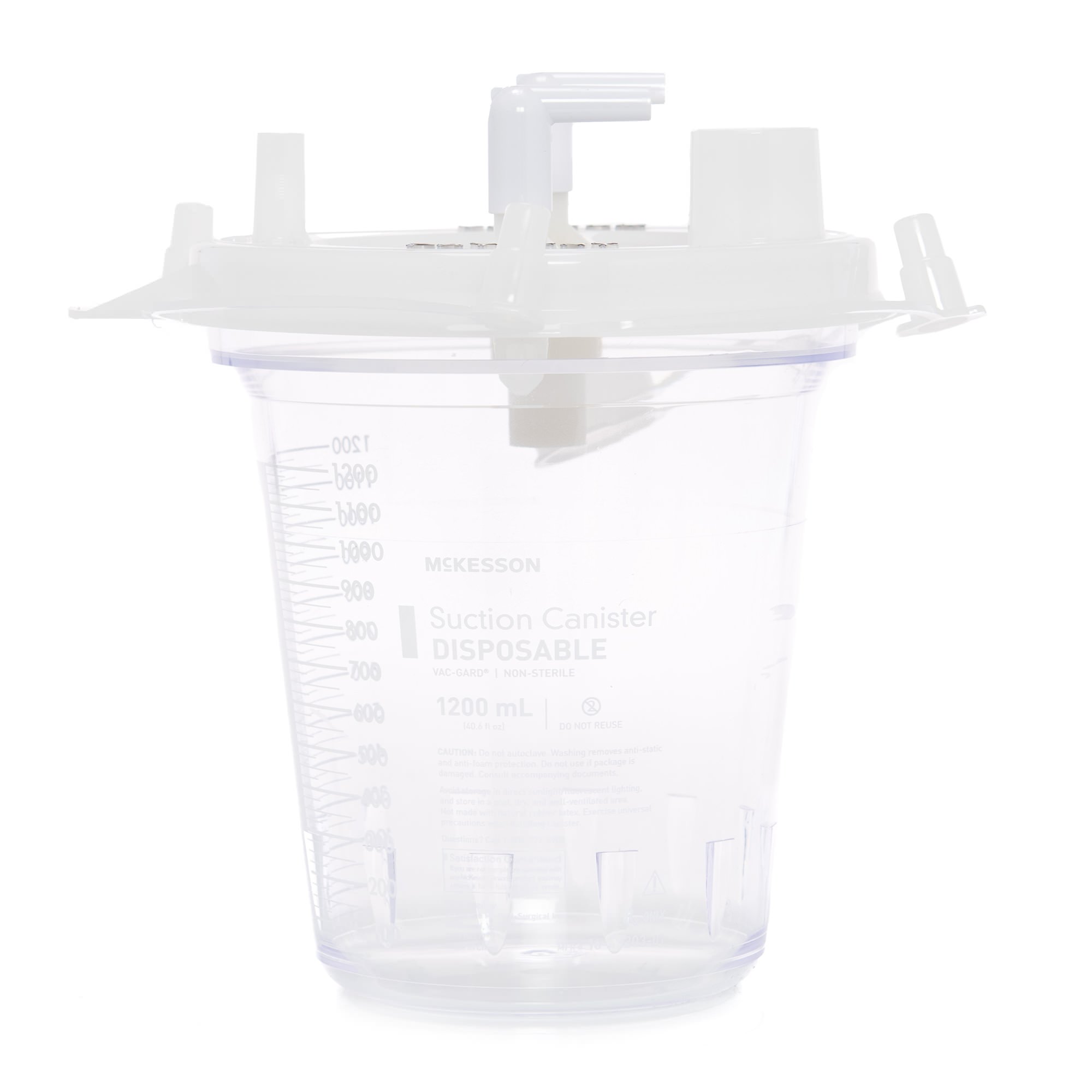 McKesson Suction Canister NonSterile Without Tubing Disposable - Main image