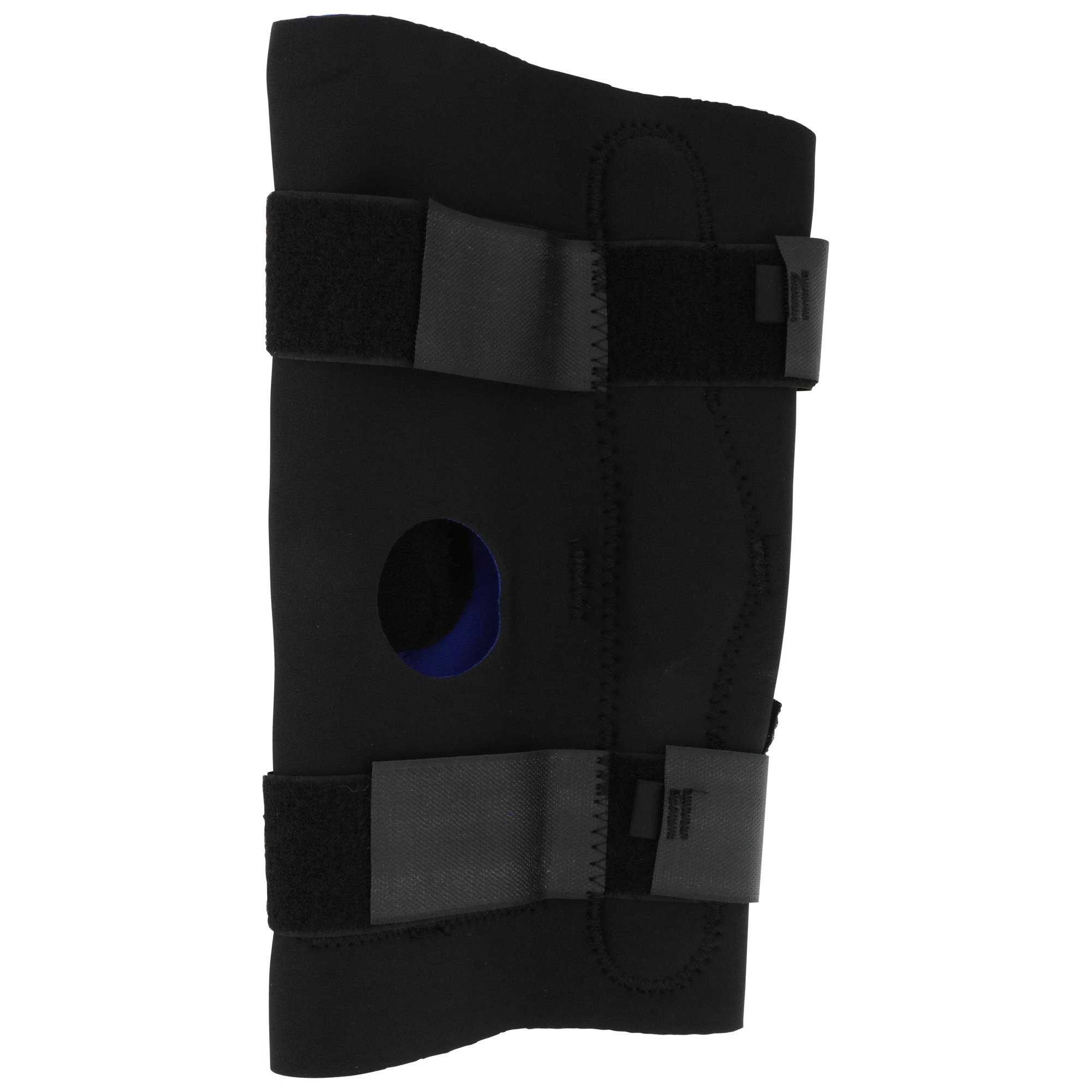 McKesson Wraparound Knee Brace Hook n Loop Strap Closure with D-Rings Black Left-Right Knee thumbnail 3