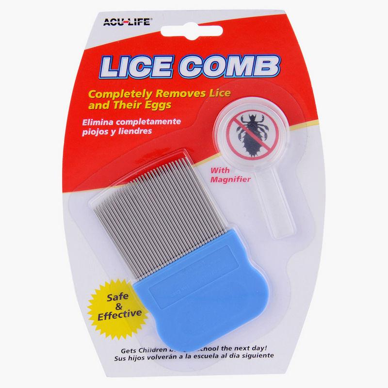 Acu-Life Lice Comb Silver Metal - Each - Main image