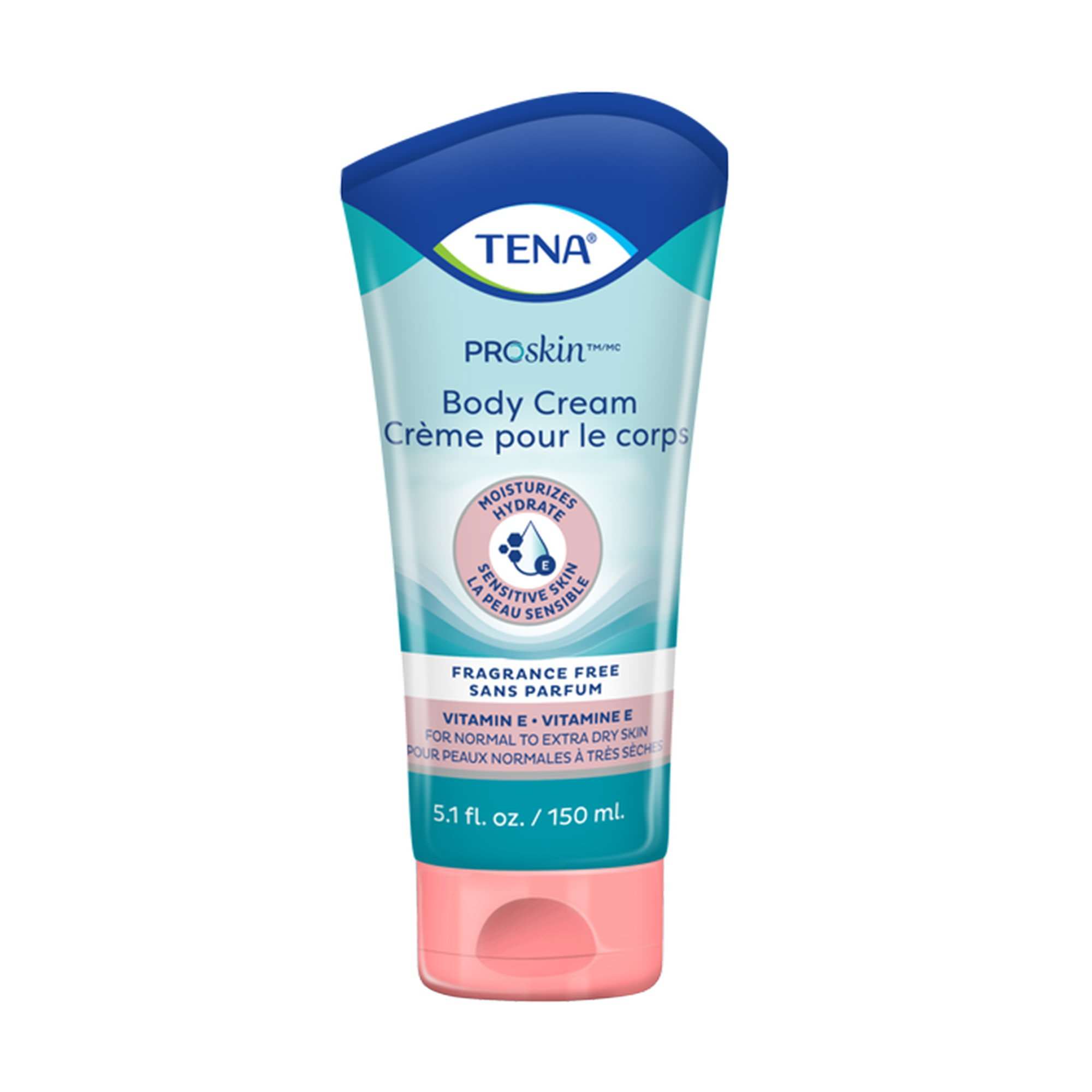 TENA Proskin Hand and Body Moisturizer Cream, 5.1 oz - Case of 6 - Main image