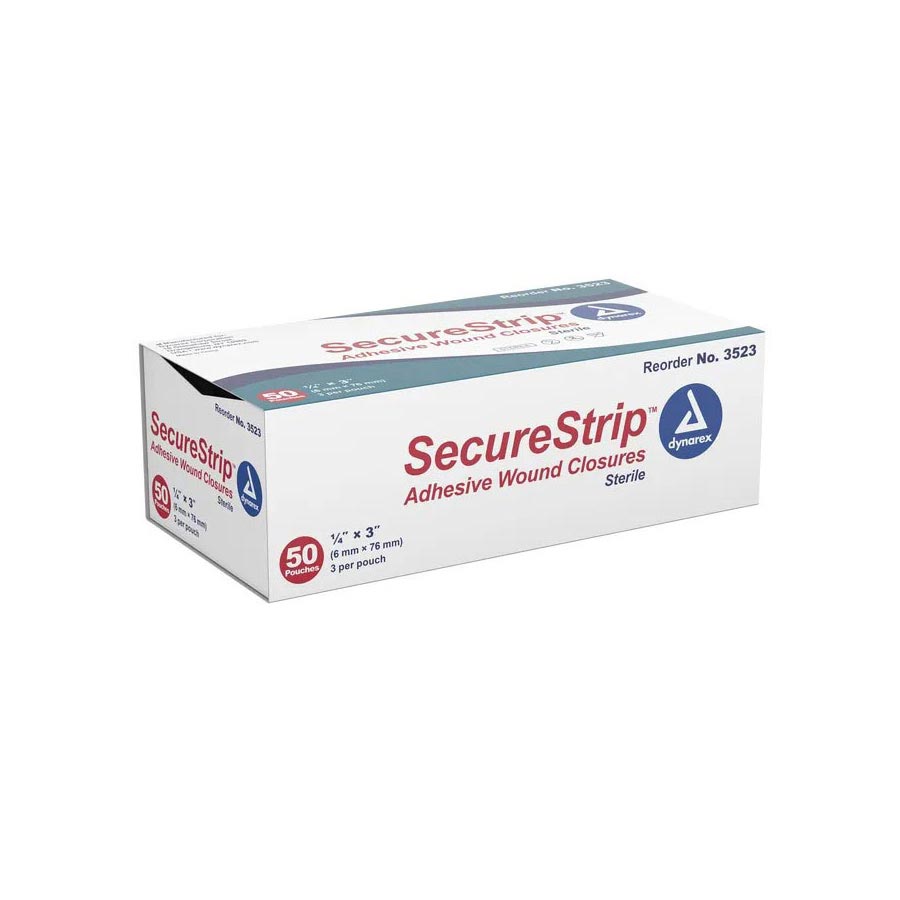 Dynarex SecureStrip Adhesive Wound Closure Strips - Main image