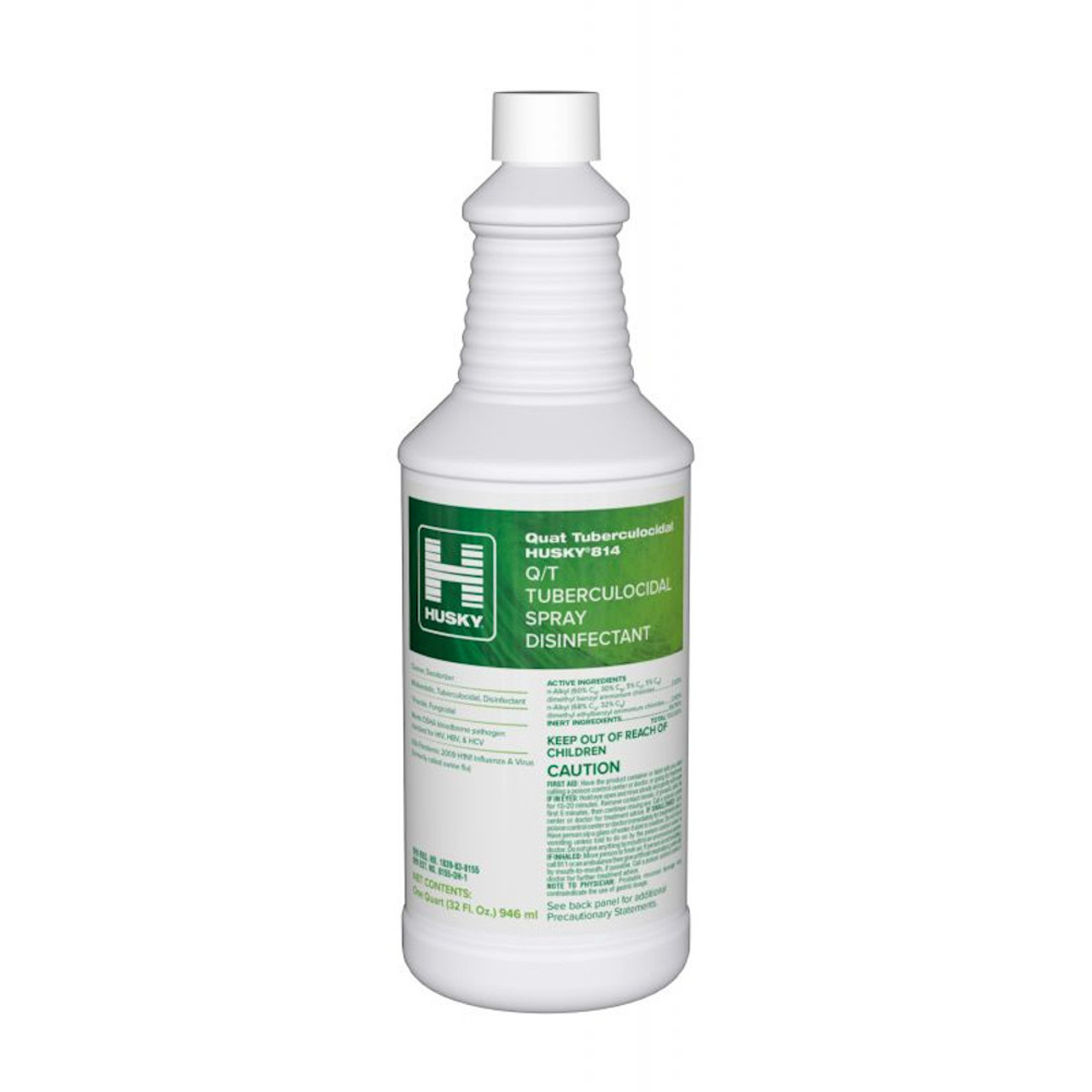 Husky 814 Quat Tuberculocidal Spray Disinfectant Cleaner, 1 Quart - Main image