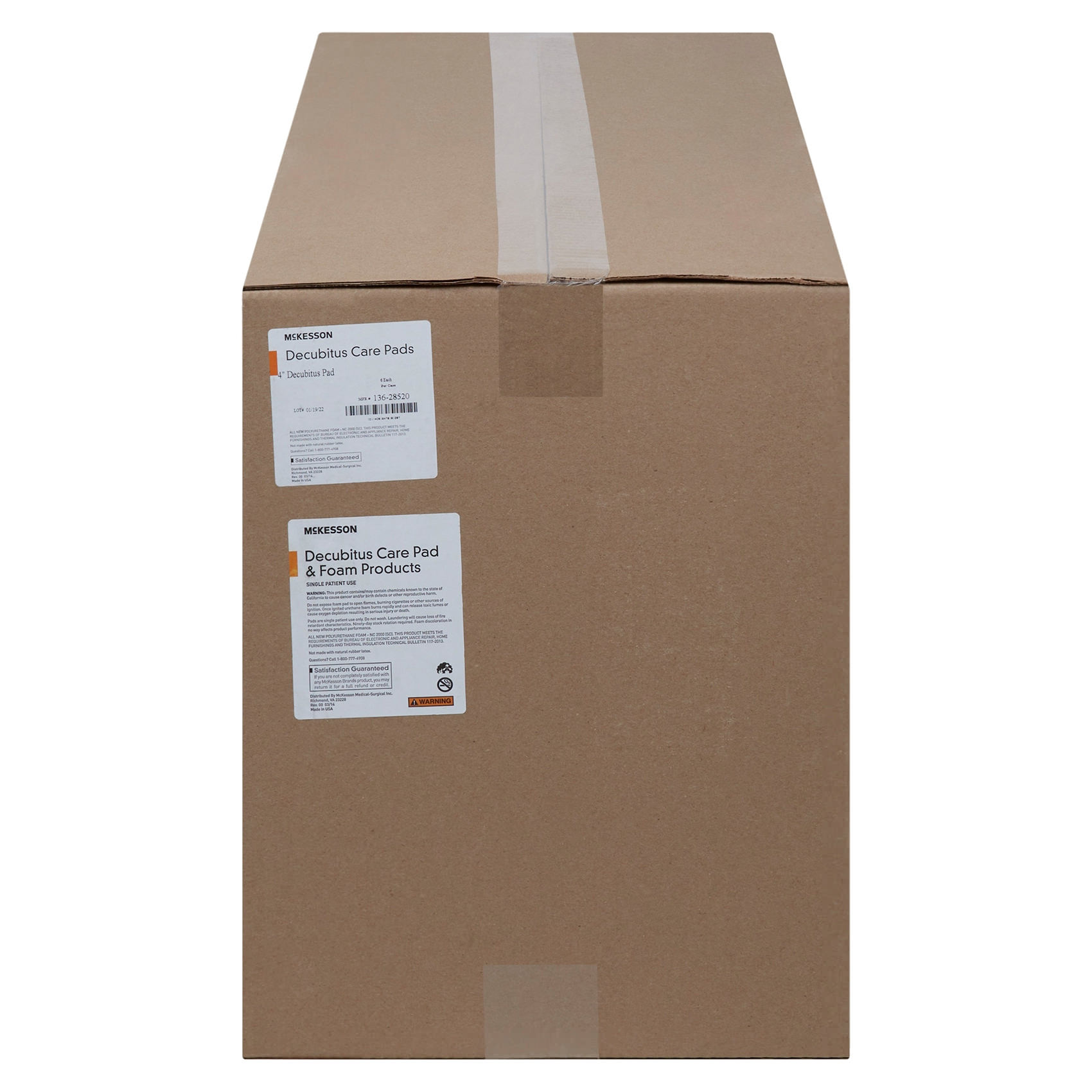 McKesson Mattress Overlay Without Cover, Blue thumbnail 2