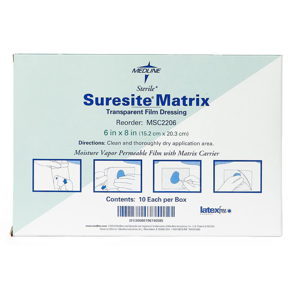 Suresite Matrix Transparent Film Dressing thumbnail 3