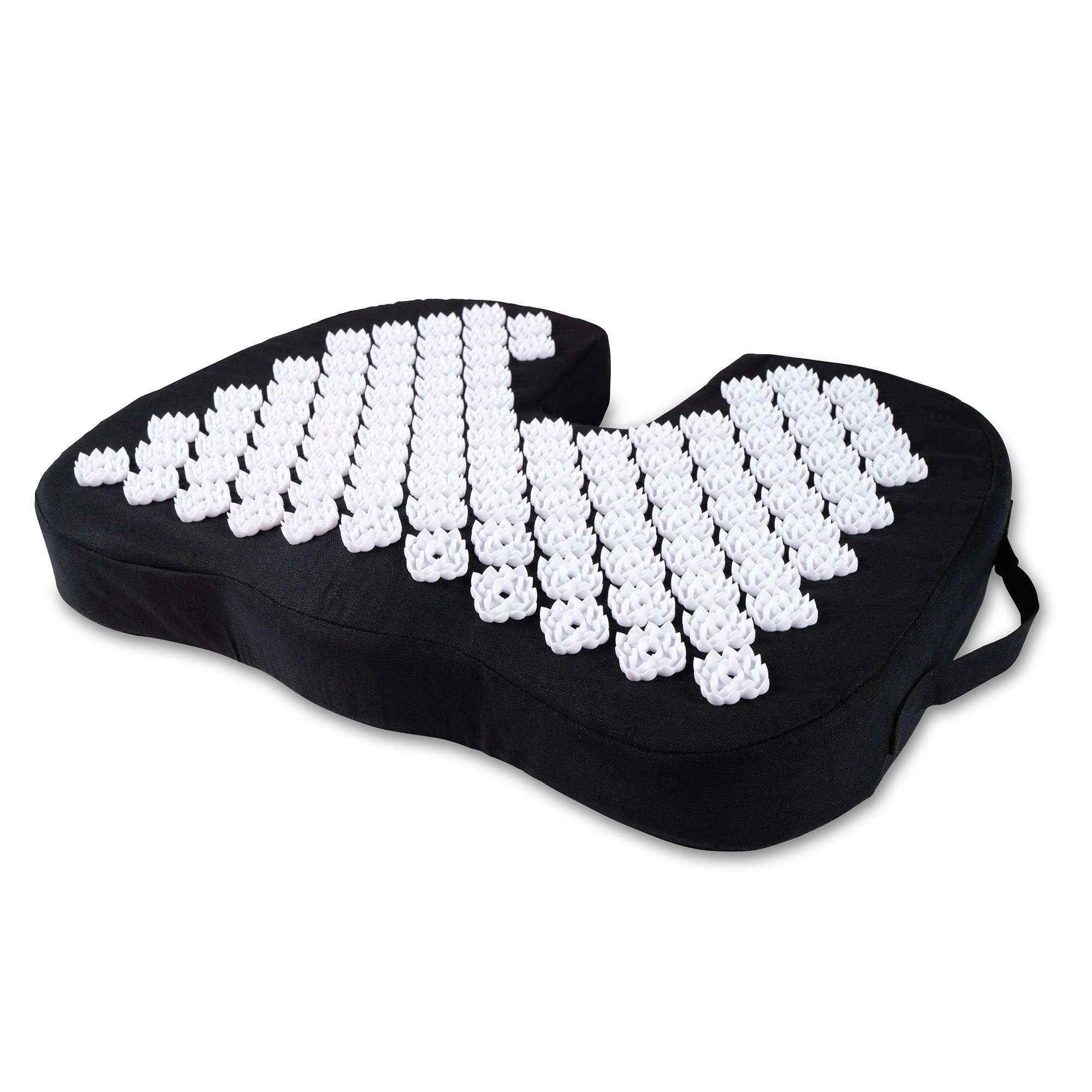 Acutens Kanjo Acupressure Memory Foam Cushion Seat, Onyx - Main image