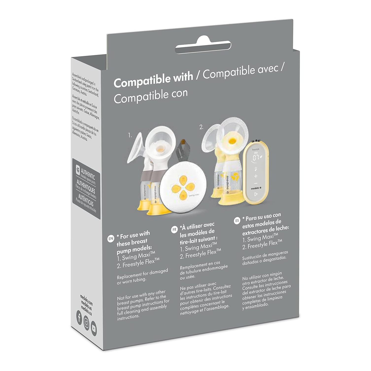 Medela Replacement Tubing for Freestyle Flex and Swing Maxi Breast Pumps thumbnail 4