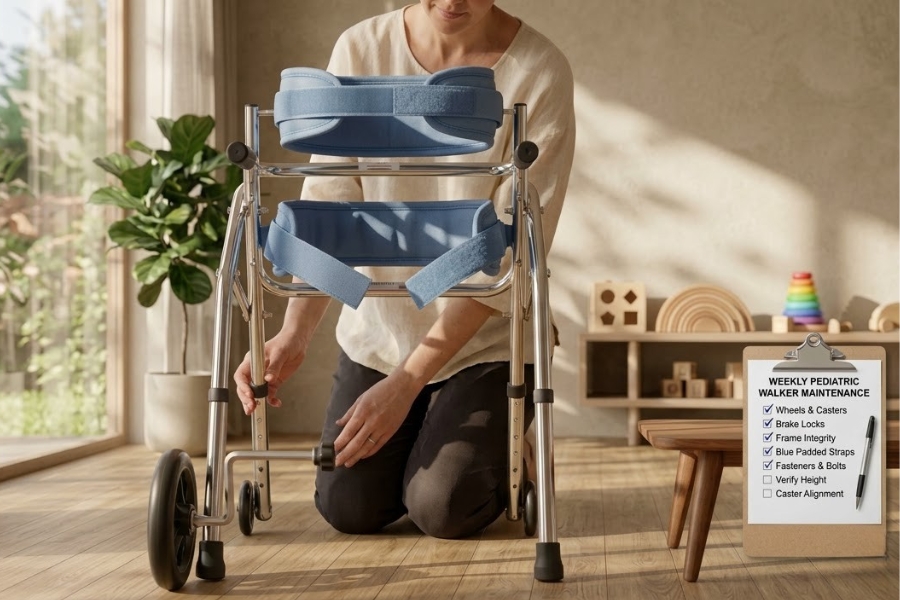 How to Use and Maintain a Pediatric Walker