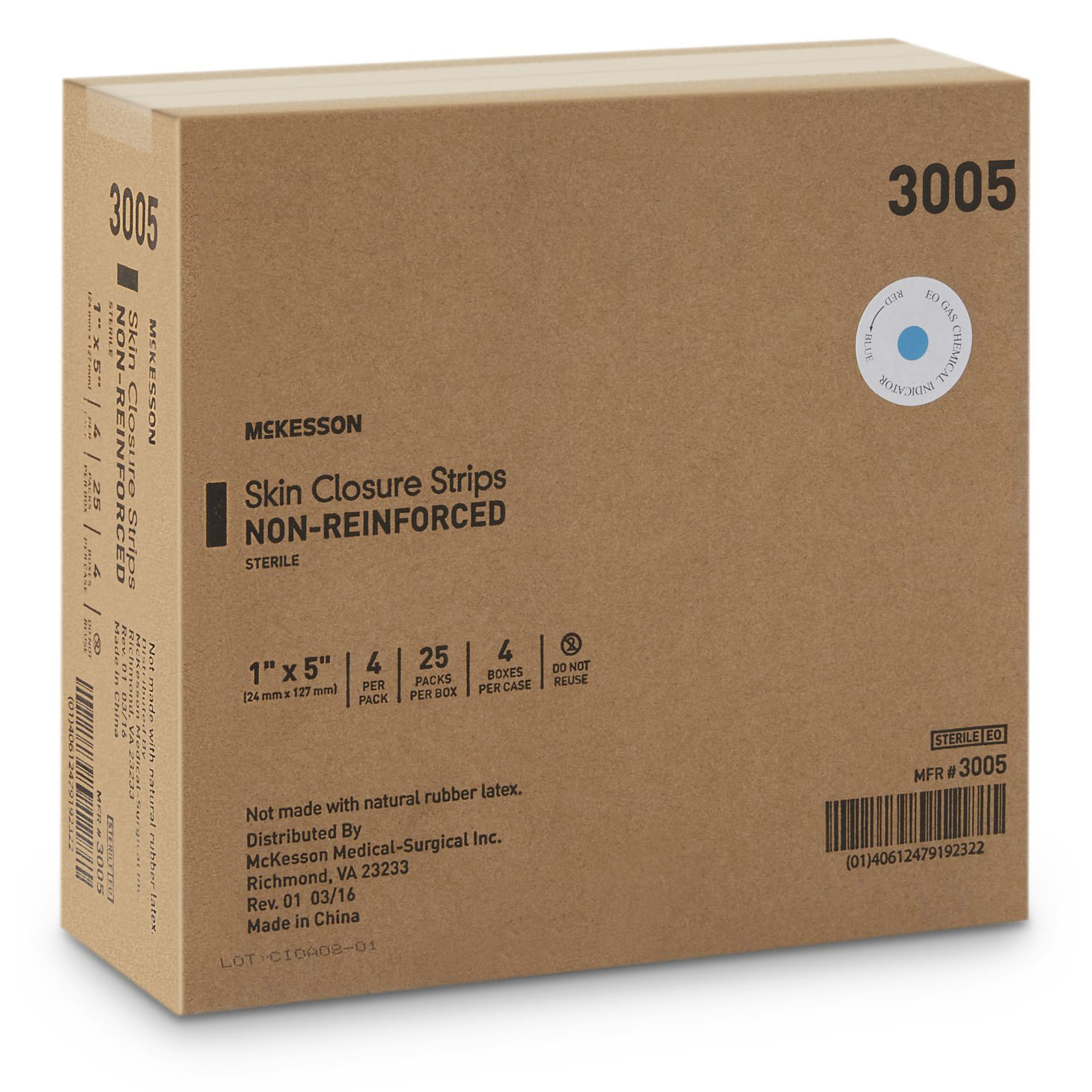 McKesson Skin Closure Strip 1 x 5 Inch Sterile thumbnail 5