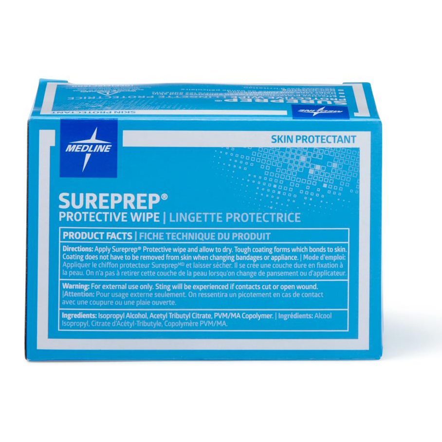 Medline SurePrep Skin Protective Wipes thumbnail 3