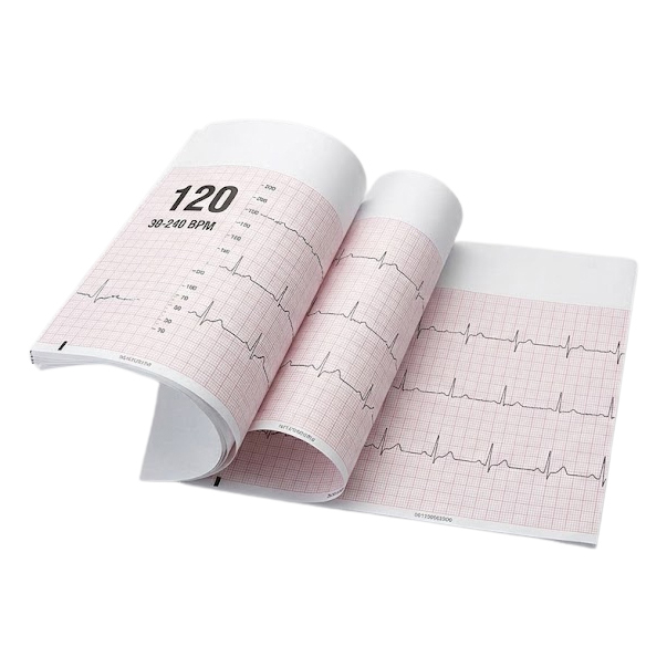 Welch Allyn Z-Fold Diagnostic Recording Thermal Paper, 8.5 x 11 Inch