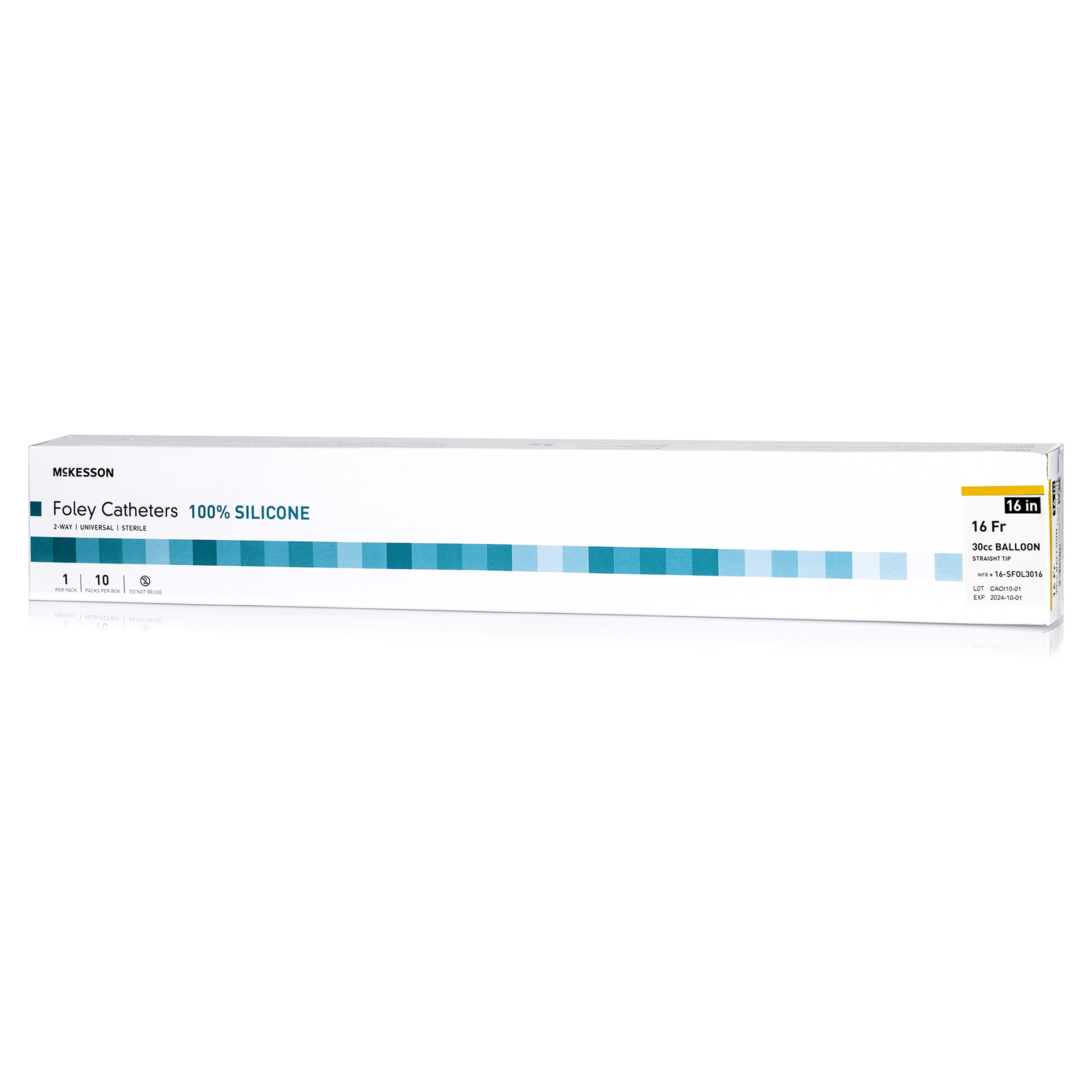 McKesson 2-Way Silicone Foley Catheter with Standard Tip