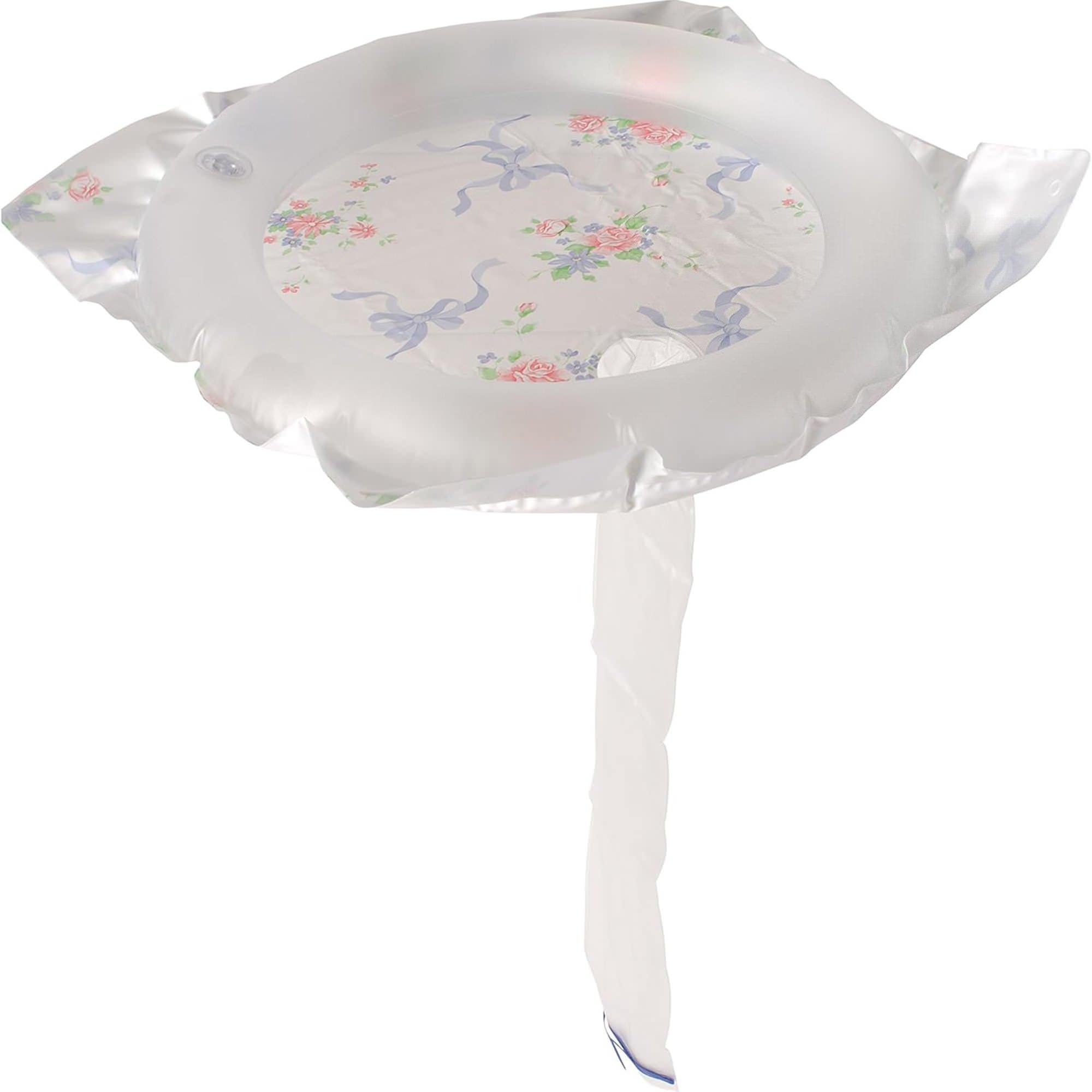 Lumex Inflatable Shampoo Basin, Floral, 22.5 X 23.5 - Each thumbnail 3