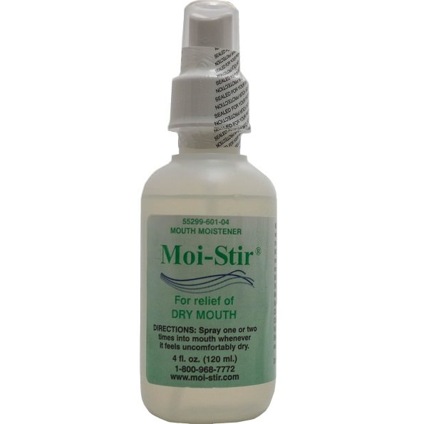 Moi-Stir Dry Mouth Moistener Spray, 4 oz - Each