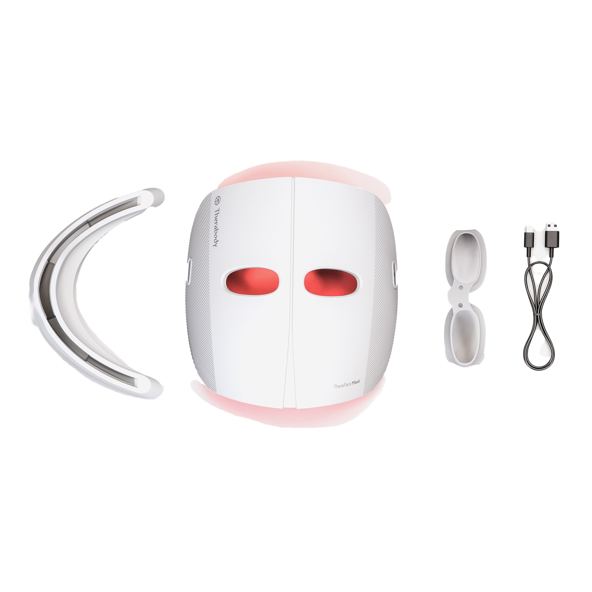 TheraFace LED Therapy Face Mask, White thumbnail 2