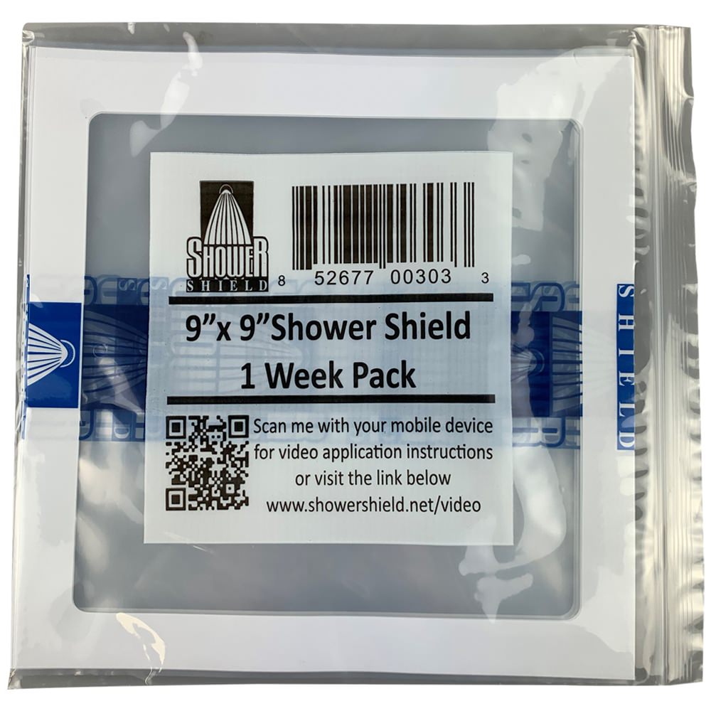 Shower Shield Water Barrier for Wounds, Shower Cover thumbnail 4