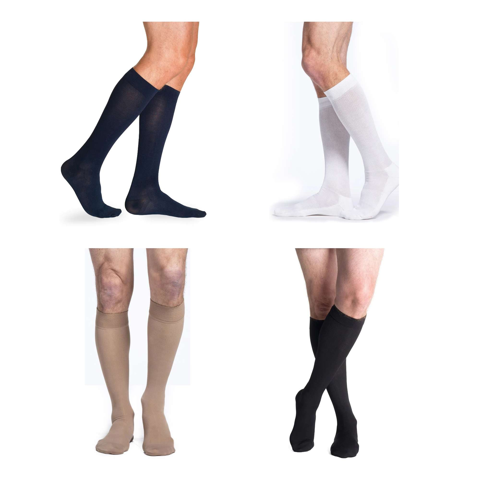 Sigvaris Cotton Calf High 30-40 mmHg Compression Socks men thumbnail 1