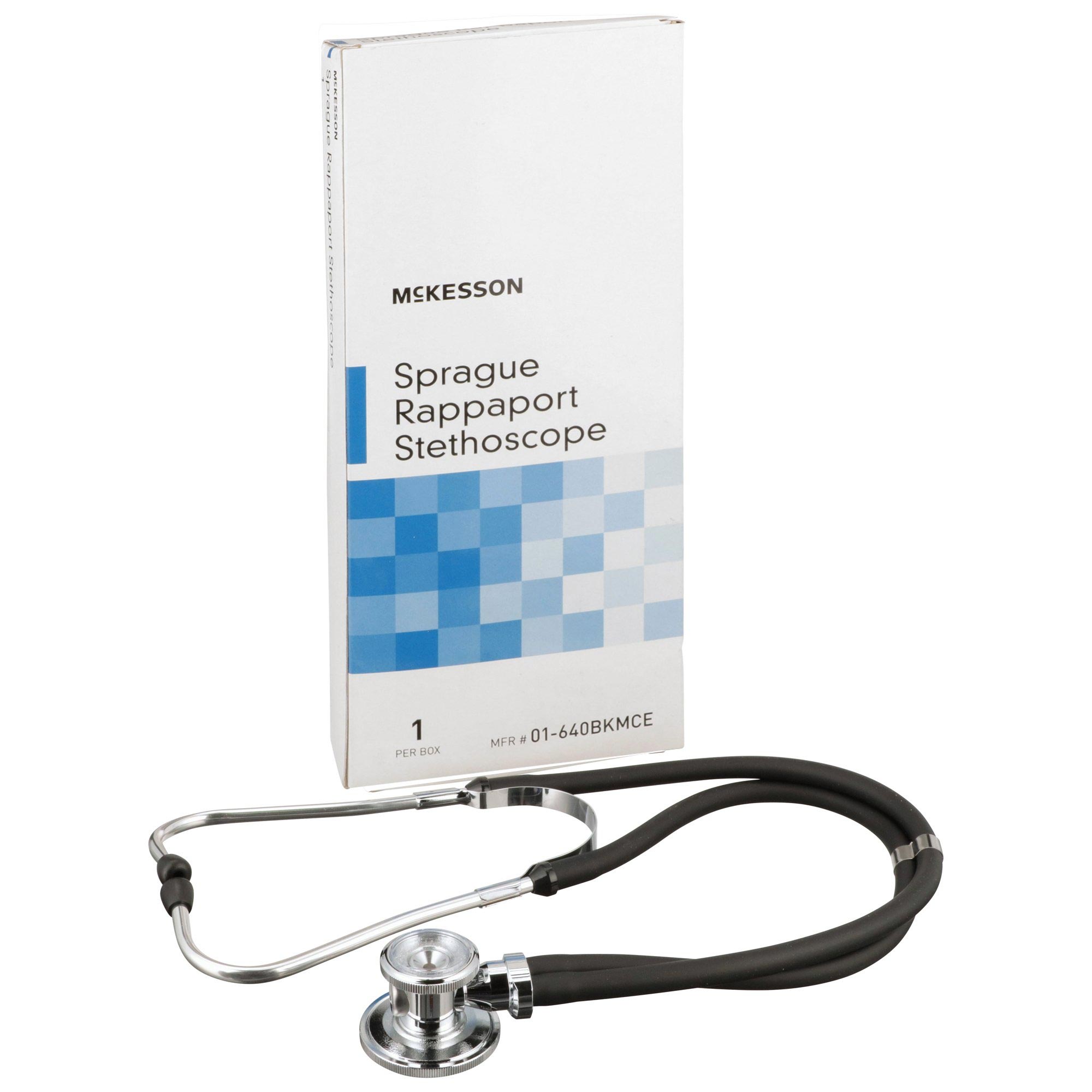 McKesson Lumeon Sprague Stethoscope, Black